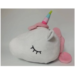 Alcancía de Unicornio con Ojos Cerrados