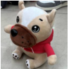 Bulldog con Sudadera