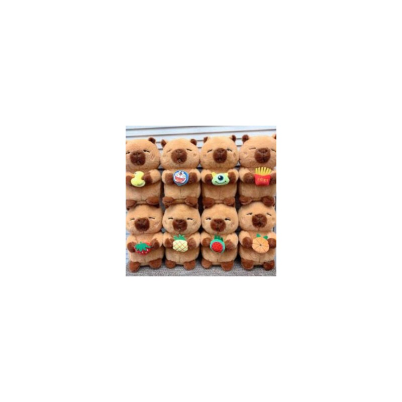 Capybara Con Comida y Figuras