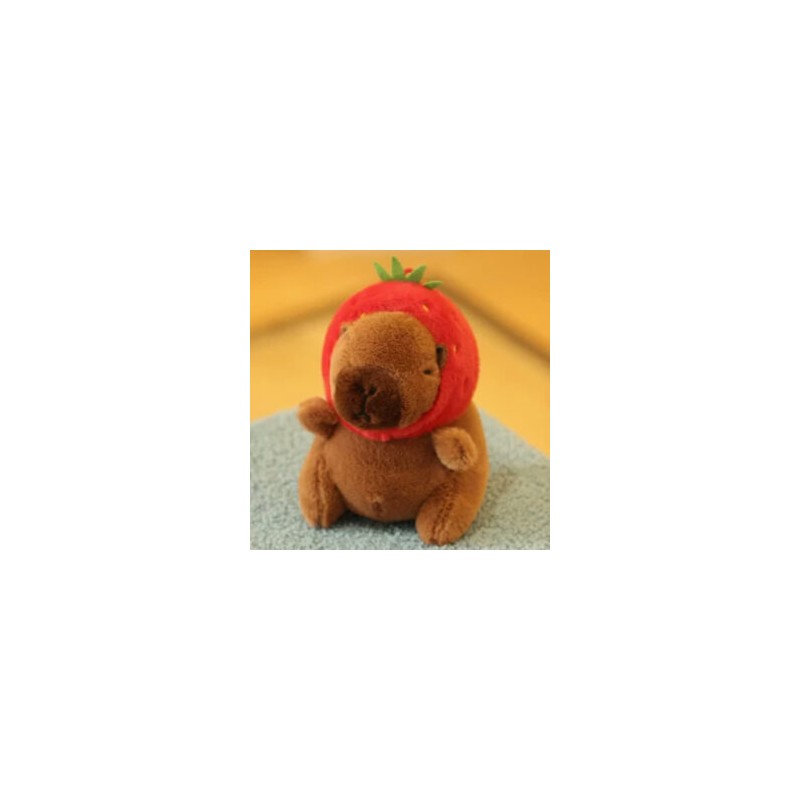 Capybara Gorro Fresa