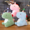 Dinosaurio con Gorro de Cumpleaños