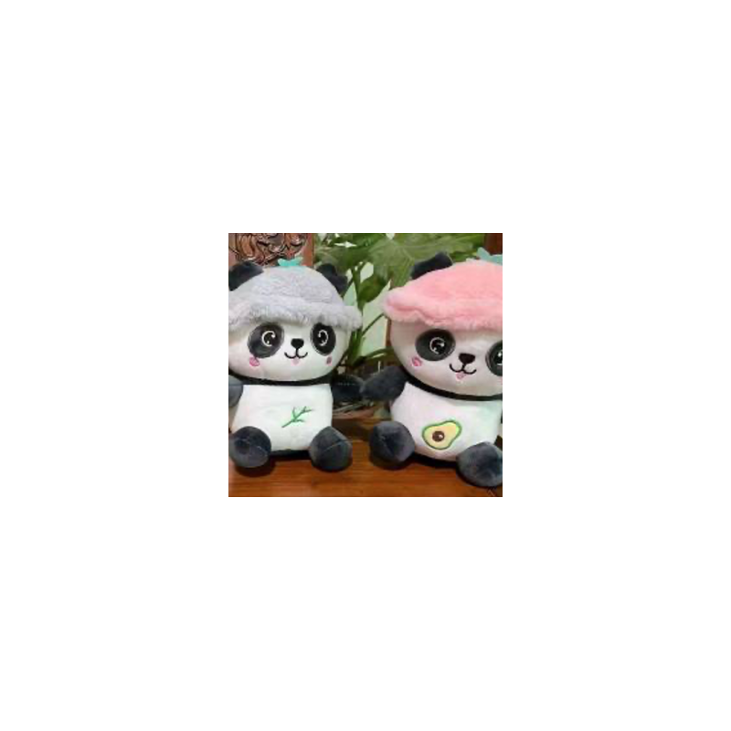 Panda con sombrero