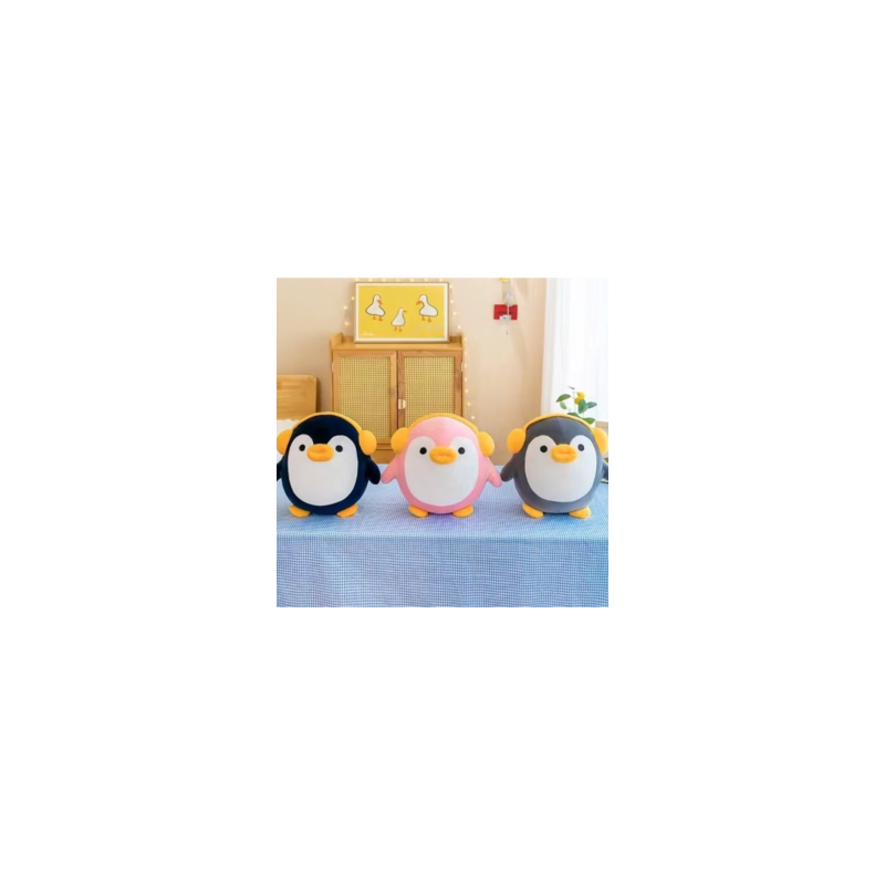 Pingüino con Audífonos