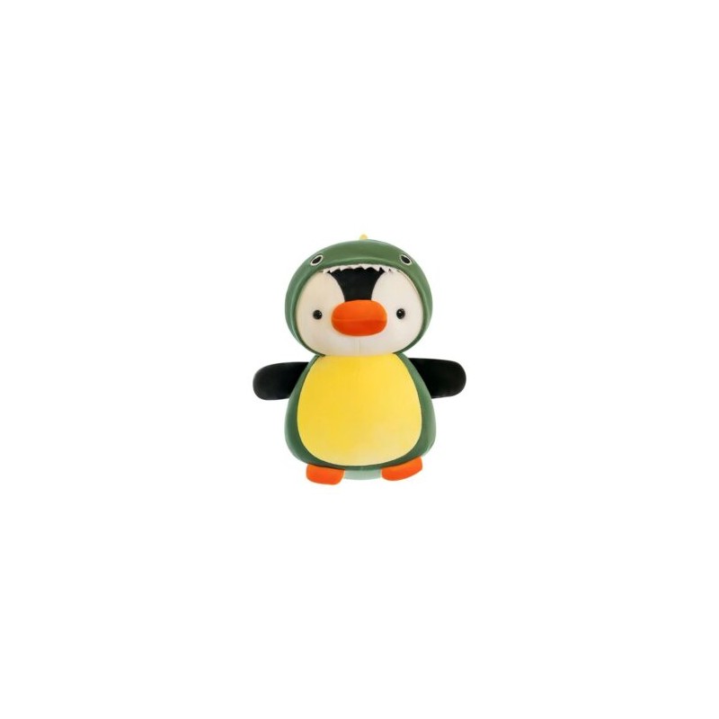 Pingüino con Disfraz de Dino