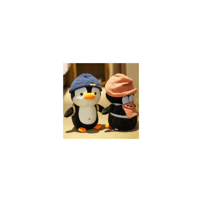 Pingüino con mochila