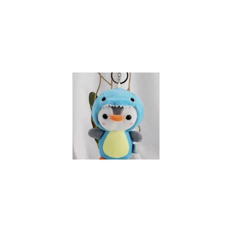 Pingüino Disfrazado de Dinosaurio