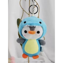 Pingüino Disfrazado de Dinosaurio