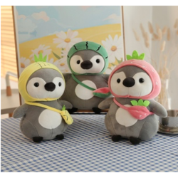 Pingüinos con Gorrito de Fruta