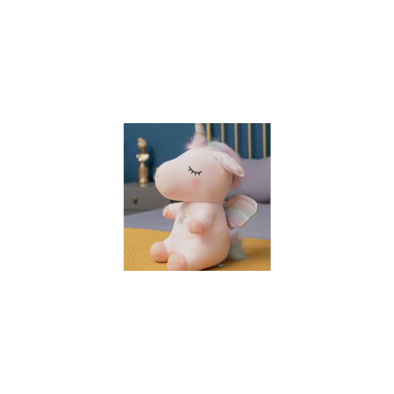 Unicornio con Ojos Cerrados